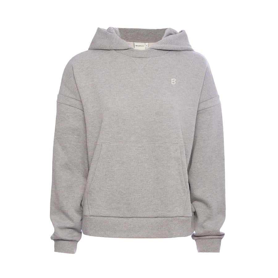 Beboe & Richer, Poorer Women's Grey Recycled Fleece Hoodie 9