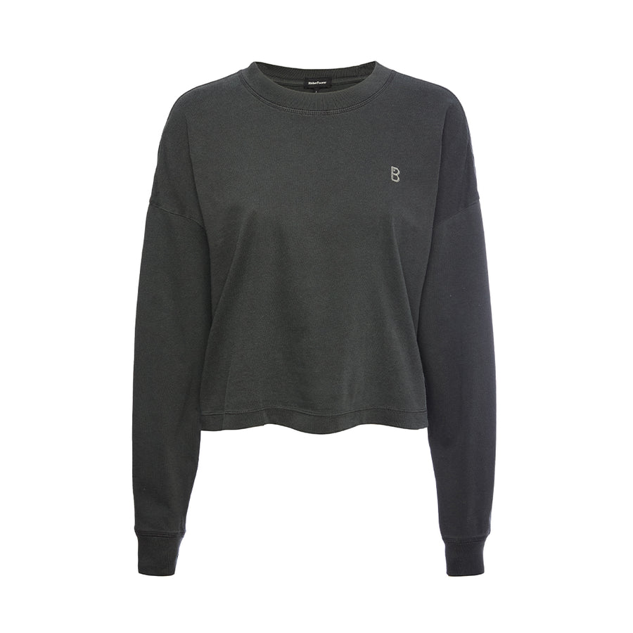 Beboe & Richer, Poorer Women's Charcoal Longsleeve Shirt 11