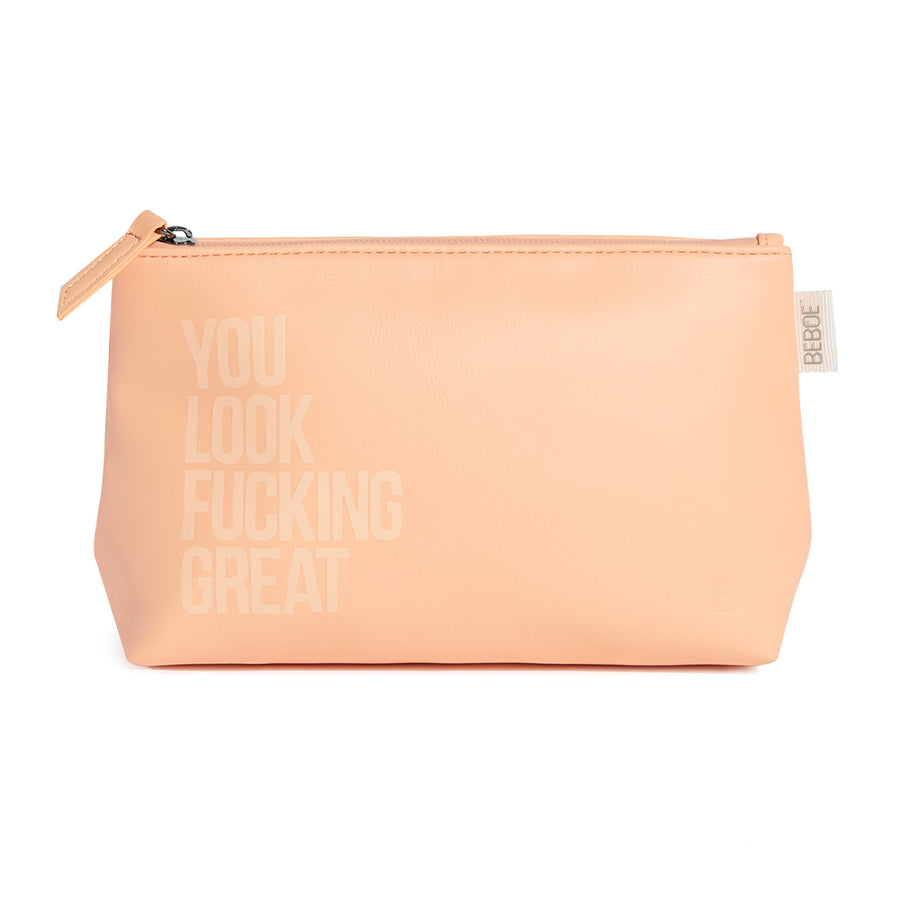 Beboe You Look Fucking Great Smell Proof Pink Stash Pouch 19