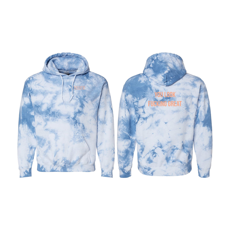 Beboe Unisex YLFG Tie Dye Hoodie 0